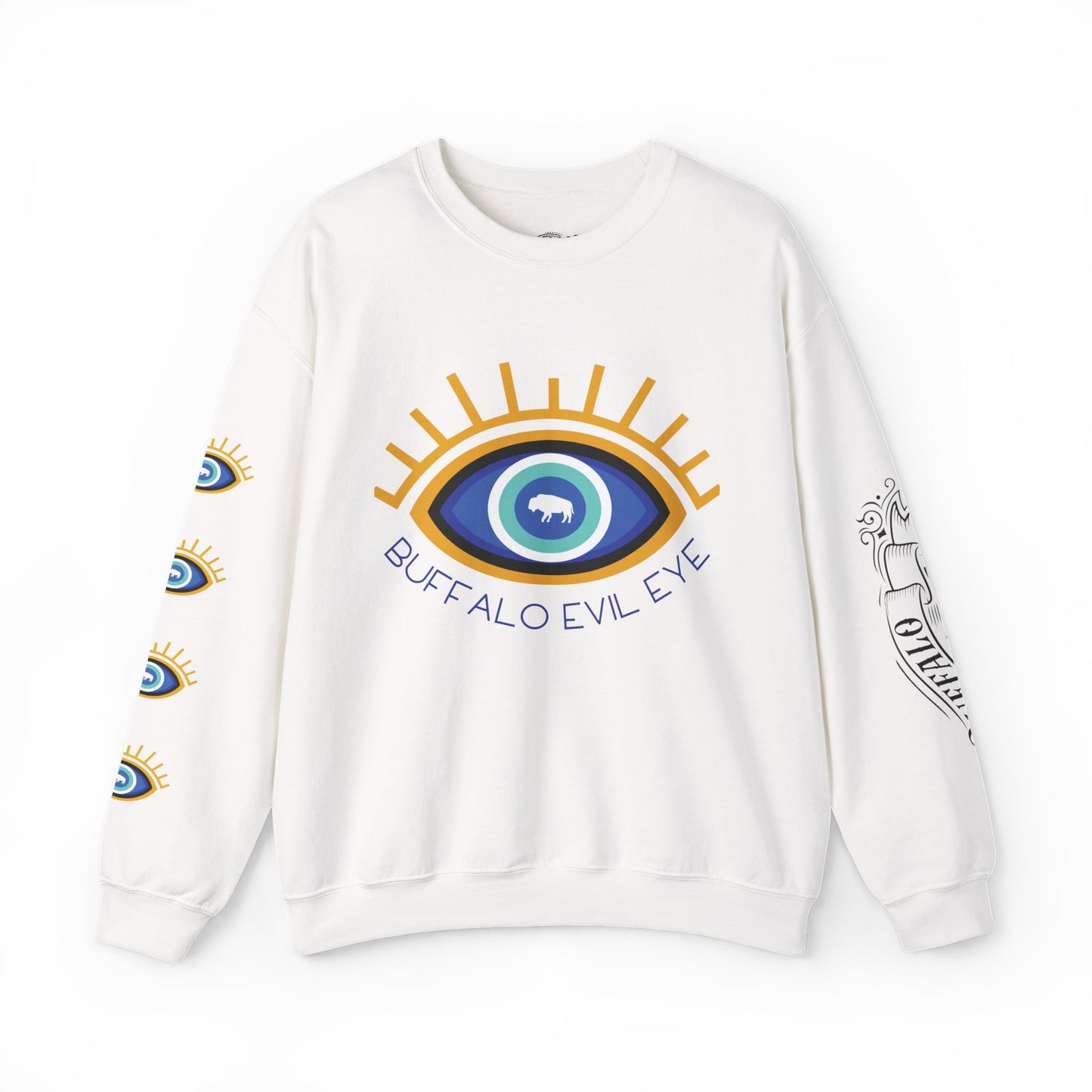 Buffalo Evil Eye Crewneck Sweatshirt